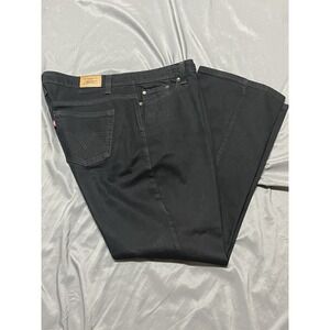 Levi's Women's 515 Bootcut Denim Jeans Zip Cotton Blend‎ Black Size 22M